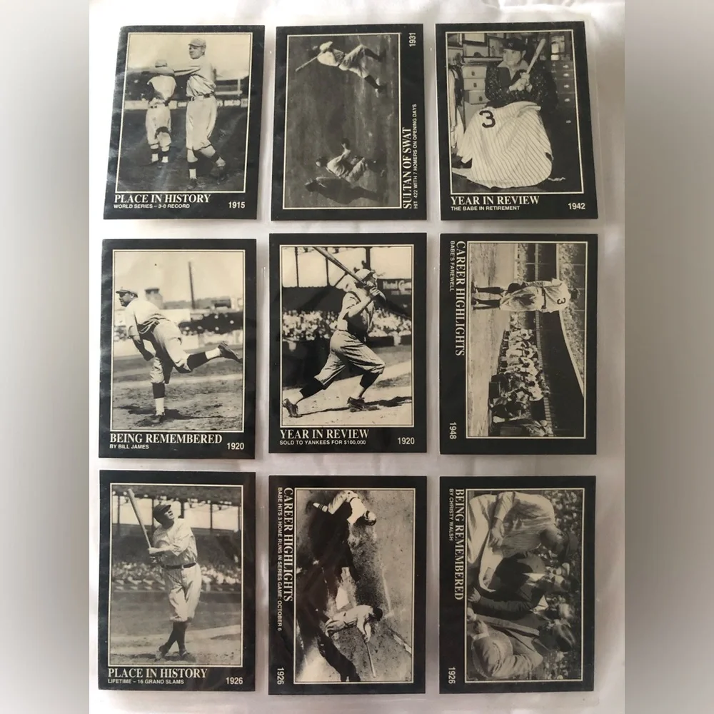 Babe Ruth baseball card - Picture 3 of 3